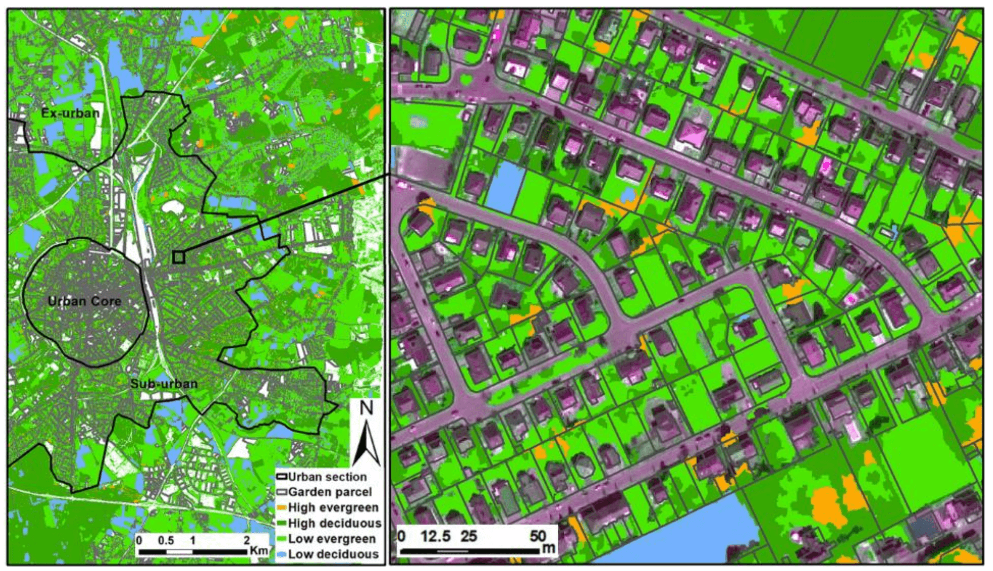基于多源遥感影像的城市绿地景观格局变化特征分析post